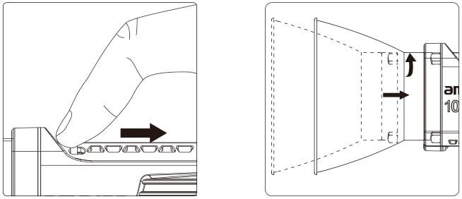 amaran_100x_s_attachingdetaching_the_reflector