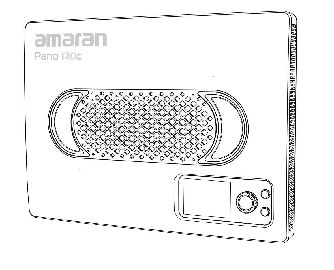 amaran Pano 120c panel light